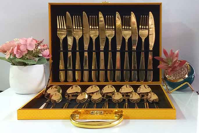 GOLD CUTLERY PETI